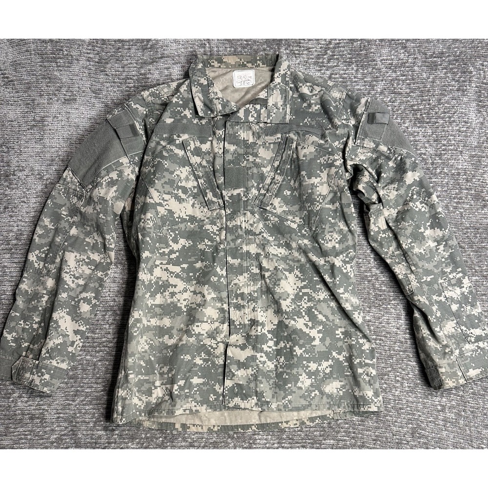 US Army ACU Jacket Digital Camo UCP Combat Uniform Ripstop Military Mens Medium